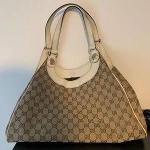 Gucci Cream and Canvas